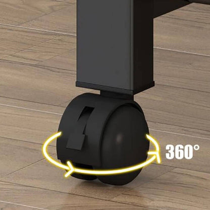 Подвійна вішалка для одягу на 2 полиці 150х110х57 см, YP-610 / Підлогова стійка для одягу та взуття