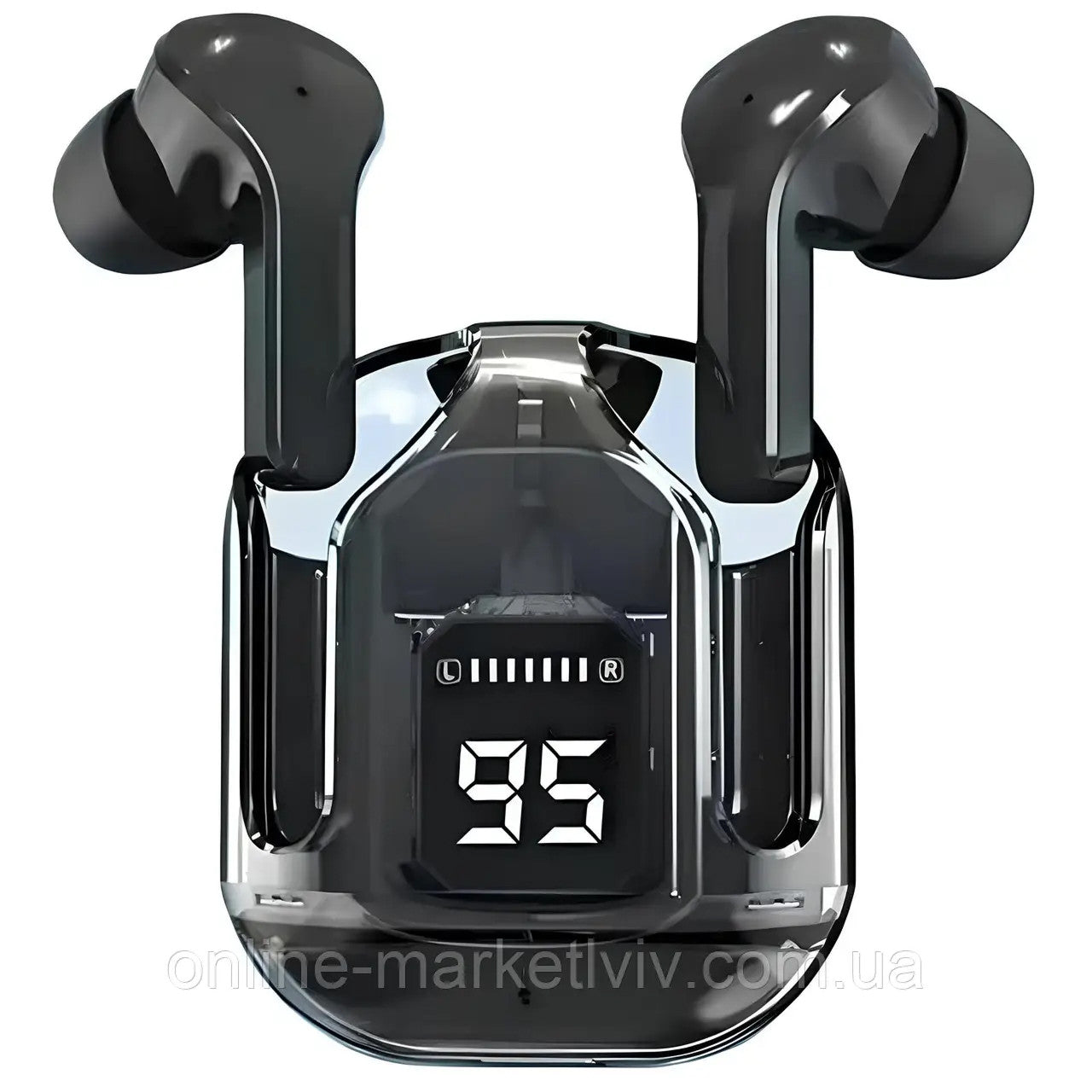 Бездротові Bluetooth навушники, 300mAh, USB, TWS / Вакуумні навушники