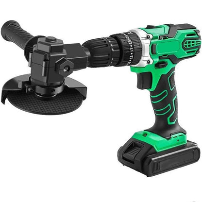 Бічна шліфувальна насадка на дриль / Насадка болгарка на шуруповерт / Насадка для модернізації дриля