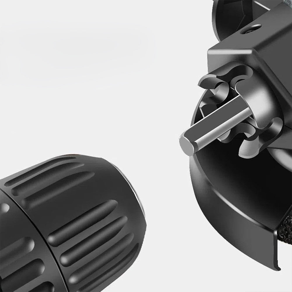 Бічна шліфувальна насадка на дриль / Насадка болгарка на шуруповерт / Насадка для модернізації дриля