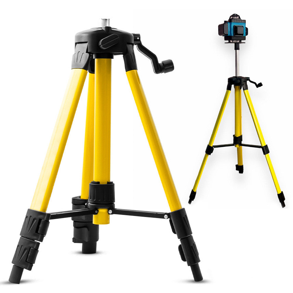 Штатив для лазерного рівня 40-100см, різьба 5/8" / Телескопічний штатив тринога для нівеліру