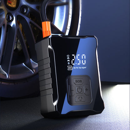 Портативний компресор з акумулятором 6000mAh, 150PSI, 120W / Автомобільний насос / Автокомпресор