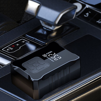 Портативний компресор з акумулятором 6000mAh, 150PSI, 120W / Автомобільний насос / Автокомпресор