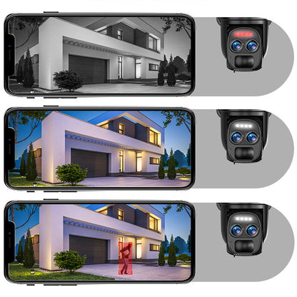 Камера відеоспостереження 4G із сонячною панеллю SZSINOCAM QG6 / Вулична камера з датчиком руху 1080P