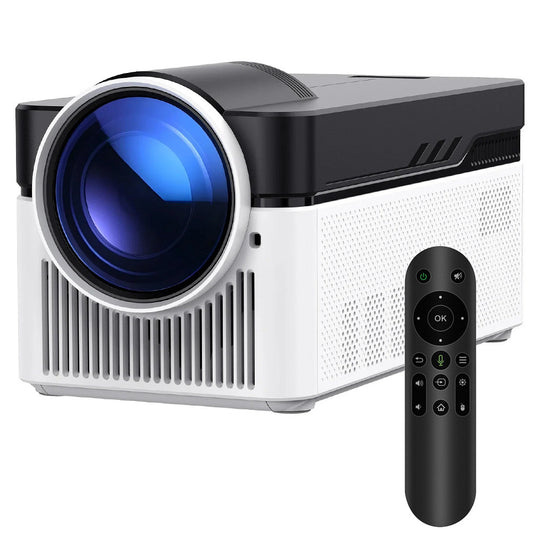 Портативний проектор 8K, WiFi/Bluetooth + пульт, MAGCUBIC HY450 / Домашній мультимедійний кінотеатр