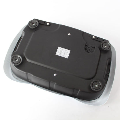 Платформа вібраційна для тренувань до 120кг + пульт, Біла / Віброплатформа для схуднення / Фітнес-платформа