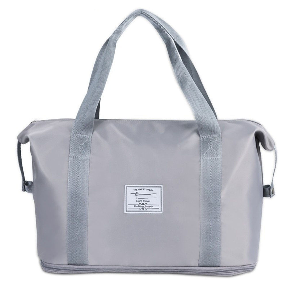 Сумка жіноча 55х42х21см, XL-1029, Сіра / Складна сумка для подорожей / Сумка-трансформер