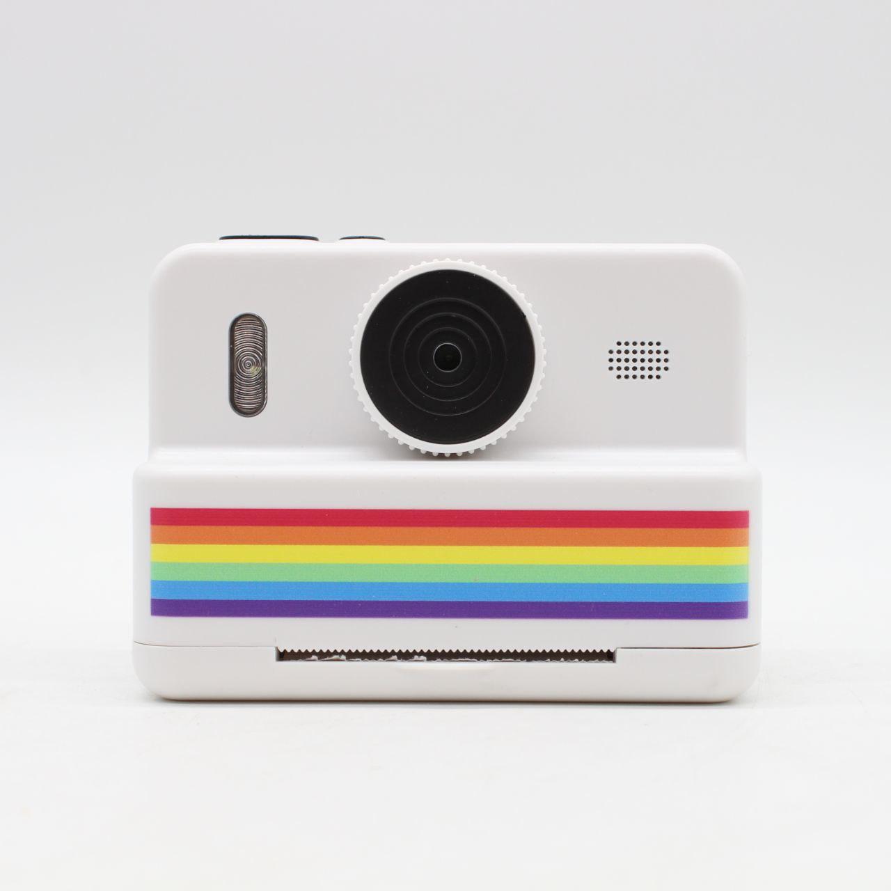 Дитячий фотоапарат з термодруком + 3 рулони паперу, USB, RAINBOW P7 / Дитяча фотокамера миттєвого друку