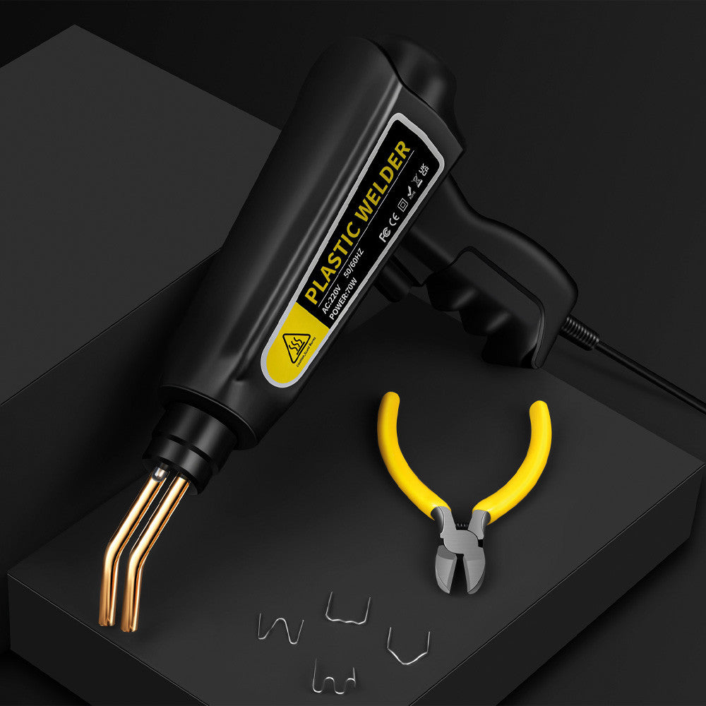Паяльник для ремонту бамперів 70Вт + 200 скоб, H50 / Термостеплер для пластмаси / Гарячий степлер для паяння