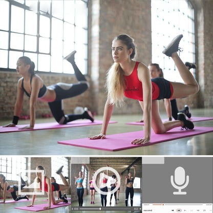 Нагрудна боді камера з поворотом на 180° та дисплеєм 1080p FullHD, L9 / Міні камера / Міні відеокамера