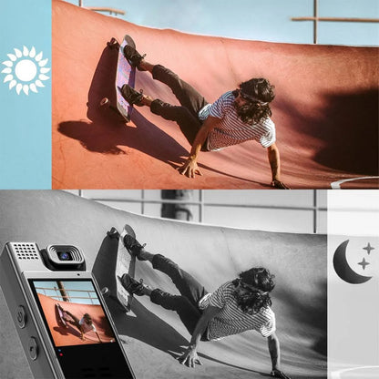 Нагрудна боді камера з поворотом на 180° та дисплеєм 1080p FullHD, L9 / Міні камера / Міні відеокамера