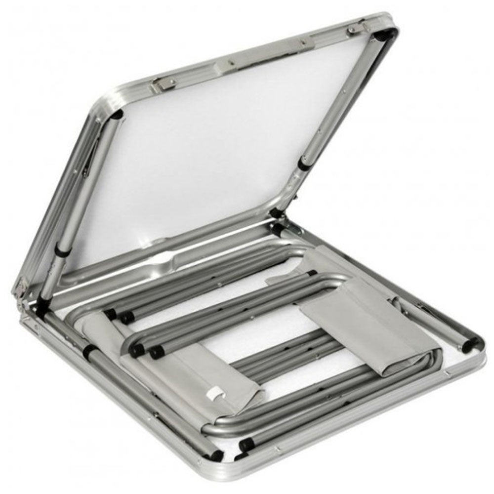 Складний стіл для пікніка 4 стільця, 120х70х60см, Бамбук / Туристичний стіл розкладний / Стіл для кемпінгу