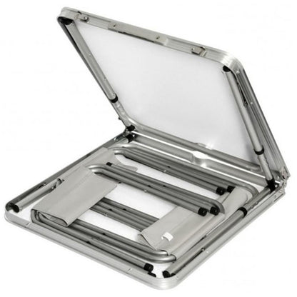 Складний стіл для пікніка 4 стільця, 120х70х60см, Марблі / Туристичний стіл розкладний / Стіл для кемпінгу