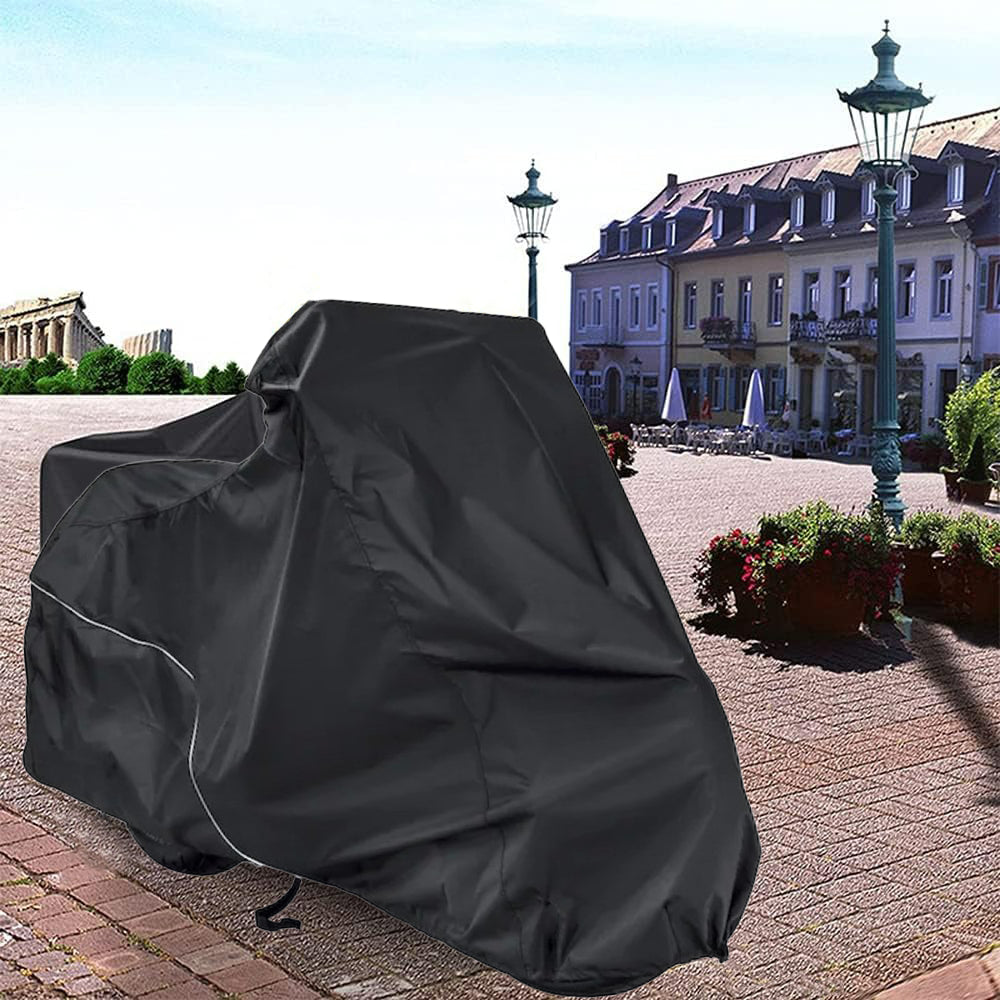 Захисний чохол для мотоцикла 190х120х60см, Розмір S / Тент на мотоцикл / Моточехол / Накидка на мотоцикл