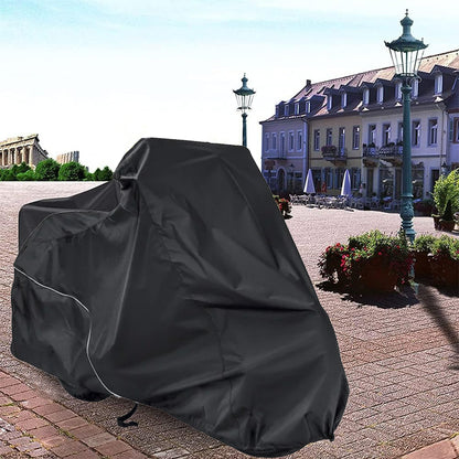 Захисний чохол для мотоцикла 190х120х60см, Розмір S / Тент на мотоцикл / Моточехол / Накидка на мотоцикл
