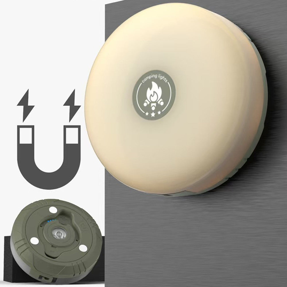 Кемпінговий ліхтар з LED гірляндою 10м, USB, Теплий білий + RGB / Светодиодная гирлянда / Ліхтар-лампа