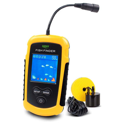 Ехолот для риболовлі FFC1108-1 (до 100м, батарейки) / Бездротовий ехолот / Риболовний ехолот