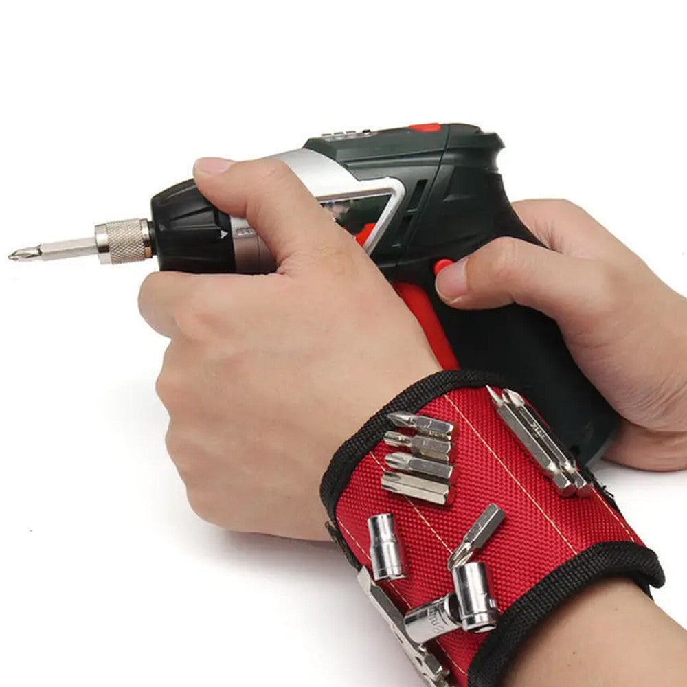 Магнітний браслет-тримач для інструментів / Магнітний браслет для кріплення свердл