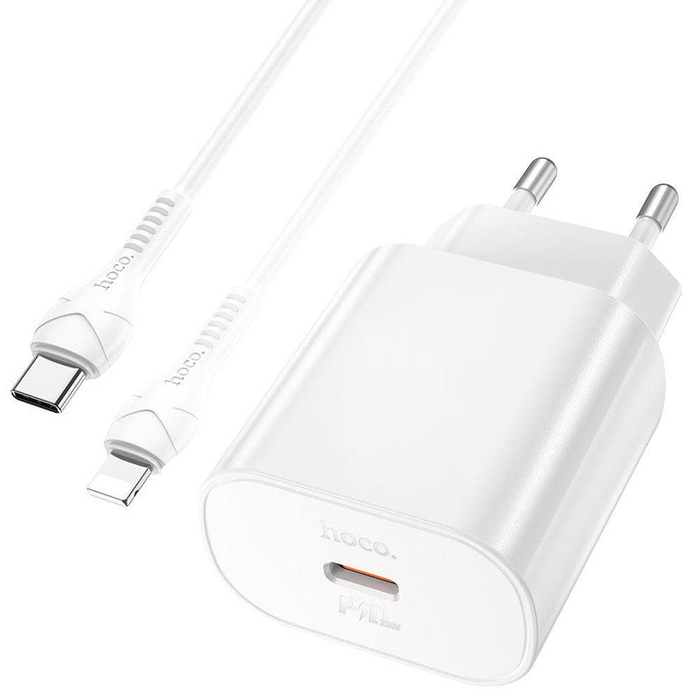 Мережевий зарядний пристрій Type-C 25W N-22 / Блок живлення для заряджання / Заряджання для телефону