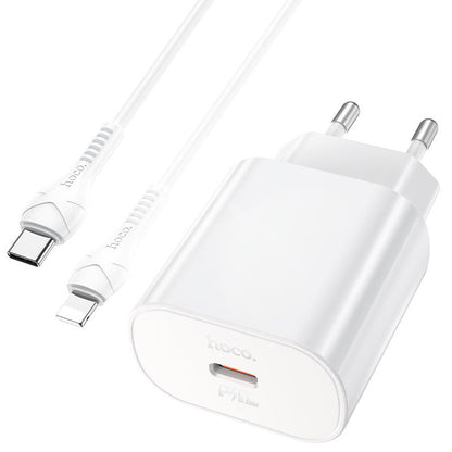 Мережевий зарядний пристрій Type-C 25W N-22 / Блок живлення для заряджання / Заряджання для телефону