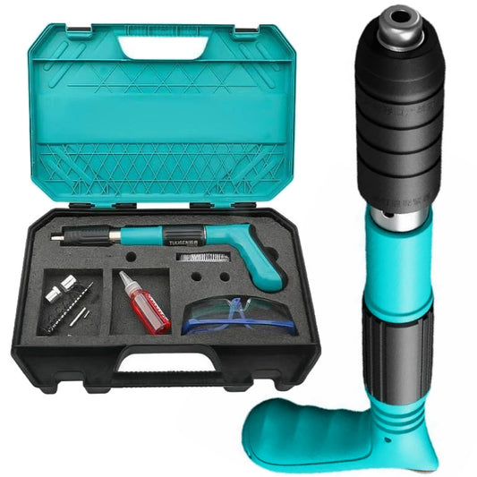 Пневматичний пістолет для цвяхів, Бірюза / Цвяхозабивний пістолет / Степлер ручний / Степлер пневматичний