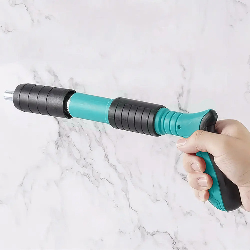 Пневматичний пістолет для цвяхів, Бірюза / Цвяхозабивний пістолет / Степлер ручний / Степлер пневматичний