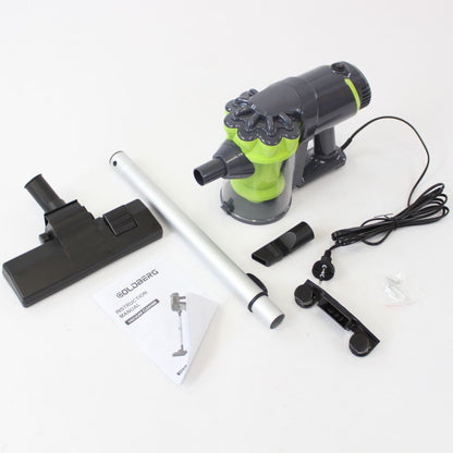 Вертикальний пилосос + 3 насадки, 5200 Вт, від мережі, GB-9904, Зелений / Ручний пилосос без мішка / Пилосос для дому