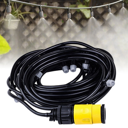 Система туманоутворення "Оазис" для альтанки 20м, 20 форсунок / Садовий туманоутворювач / Система поливу