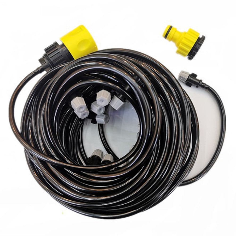 Система туманоутворення "Оазис" для альтанки 20м, 20 форсунок / Садовий туманоутворювач / Система поливу