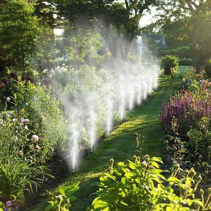 Система туманоутворення "Оазис" для альтанки 20м, 20 форсунок / Садовий туманоутворювач / Система поливу