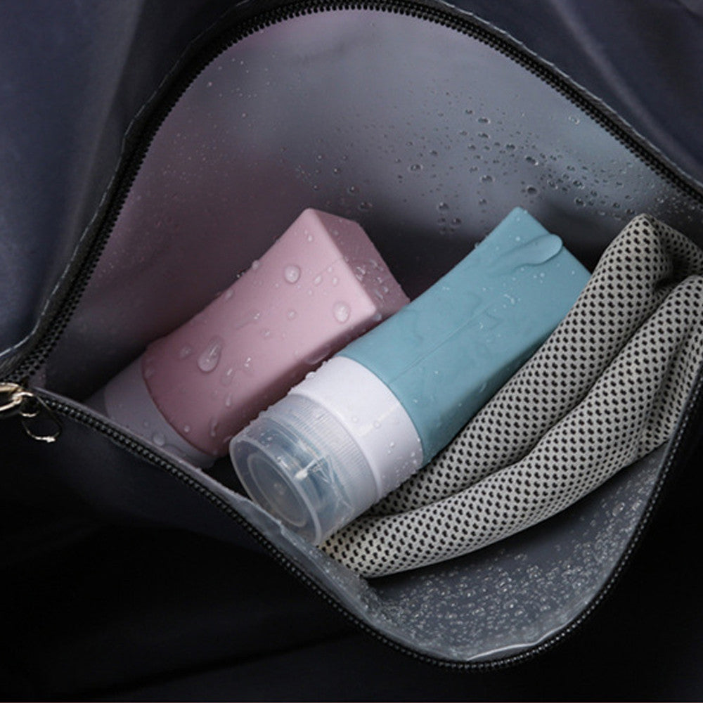 Жіноча дорожня сумка-трансформер 55х42х21см, XL-1029, Чорна / Складна сумка для подорожей