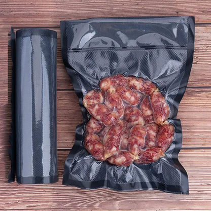 Пакети для вакууматора 5 м х 20 см, 1 рулон / Вакуумні пакети для продуктів / Пакети для вакуумування