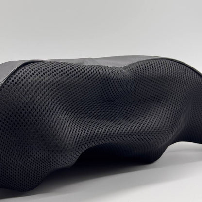 Роликовий масажер для спини та шиї Massager of Neck Kneading, Чорний / Масажна накидка