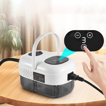 Багатофункціональний пароочисник + 7 насадок, 1,2л, 2500Вт / Ручний пароочисник для прибирання