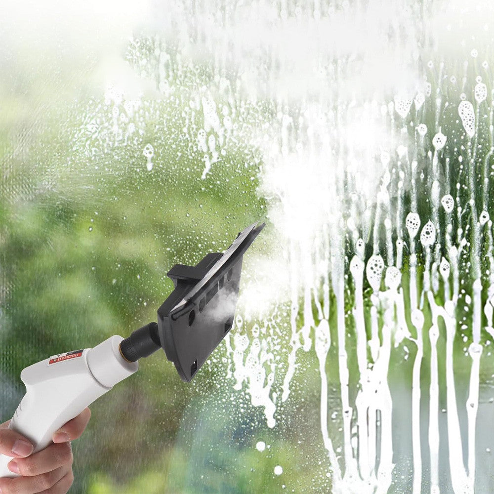 Багатофункціональний пароочисник + 7 насадок, 1,2л, 2500Вт / Ручний пароочисник для прибирання