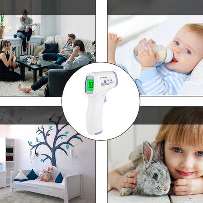 Безконтактний термометр інфрачервоний на батарейках, HL-E31 / Безконтактний градусник / Термометр цифровий