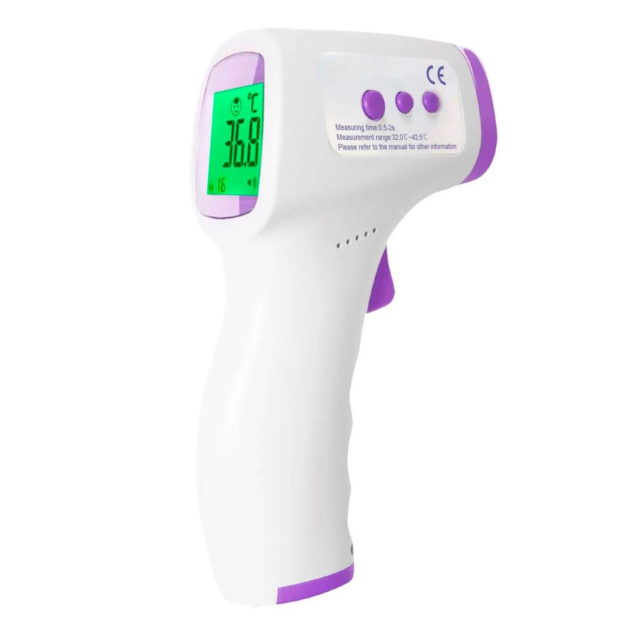 Безконтактний термометр інфрачервоний на батарейках, HL-E31 / Безконтактний градусник / Термометр цифровий