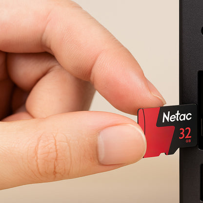 Карта пам'яті на 32 ГБ, Netac / Флеш карта / Флешка для телефону / Micro sd карта для телефону / Карта micro sd