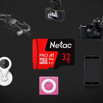 Карта пам'яті на 32 ГБ, Netac / Флеш карта / Флешка для телефону / Micro sd карта для телефону / Карта micro sd