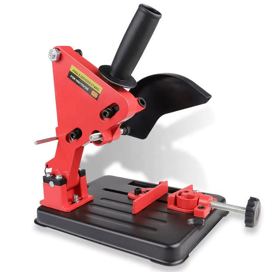 Стійка для болгарки 115-125мм, TZ-6103, Червоний / Підставка для кутової шліфувальні машини / Тримач для УШМ