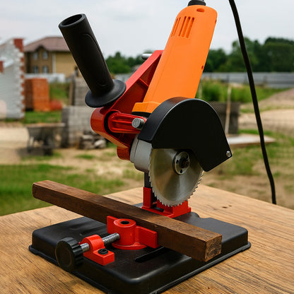 Стійка для болгарки 115-125мм, TZ-6103, Червоний / Підставка для кутової шліфувальні машини / Тримач для УШМ