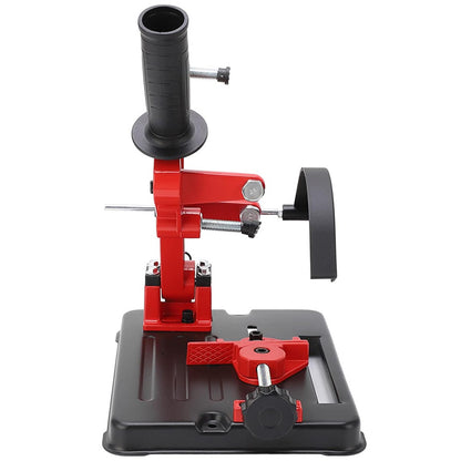 Стійка для болгарки 115-125мм, TZ-6103, Червоний / Підставка для кутової шліфувальні машини / Тримач для УШМ