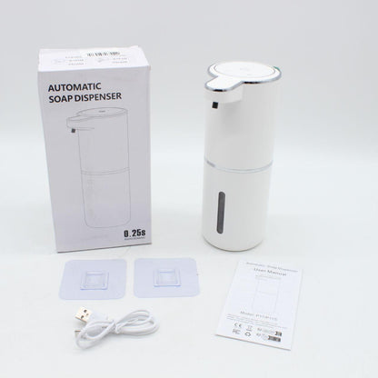 Сенсорний дозатор для рідкого мила 300мл, від USB / Диспенсер для мила / Автоматичний безконтактний дозатор
