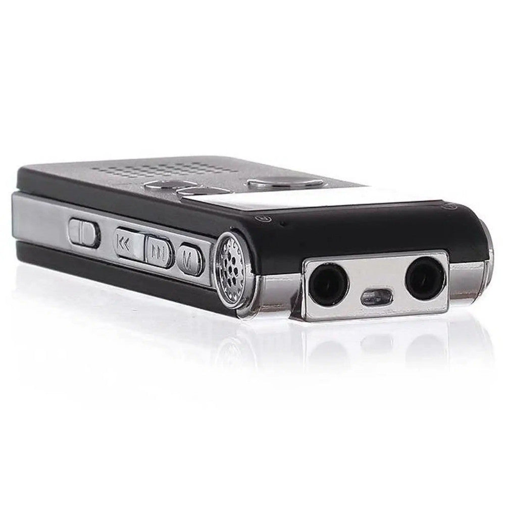 Цифровий диктофон з голосовою активацією та дисплеєм, 8 Гб, MP3, від USB / Міні диктофон портативний