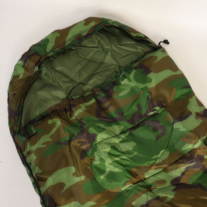 Зимовий спальний мішок з капюшоном до -20°С, 220х70см, Камуфляж / Утеплений спальник-ковдра в похід