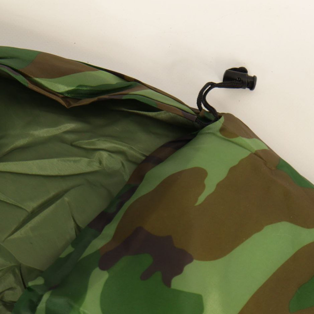 Зимовий спальний мішок з капюшоном до -20°С, 220х70см, Камуфляж / Утеплений спальник-ковдра в похід