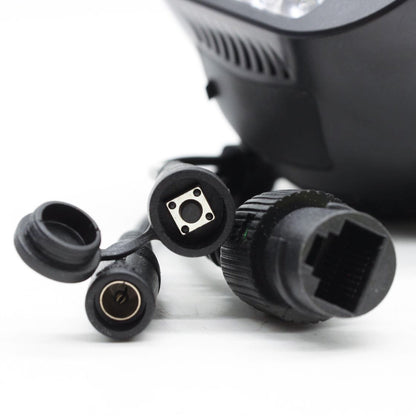 Вулична камера відеоспостереження 4G, 8Мп, Qettopo V380 / Камера з подвійним об'єктивом / Поворотна IP камера