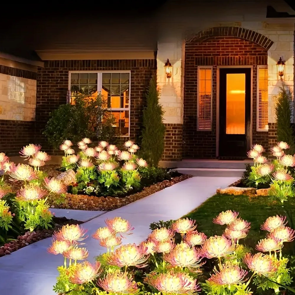 Газонний ліхтар на сонячній батареї 75см (1шт) Альбіція / Садовий світильник / Газонний світильник