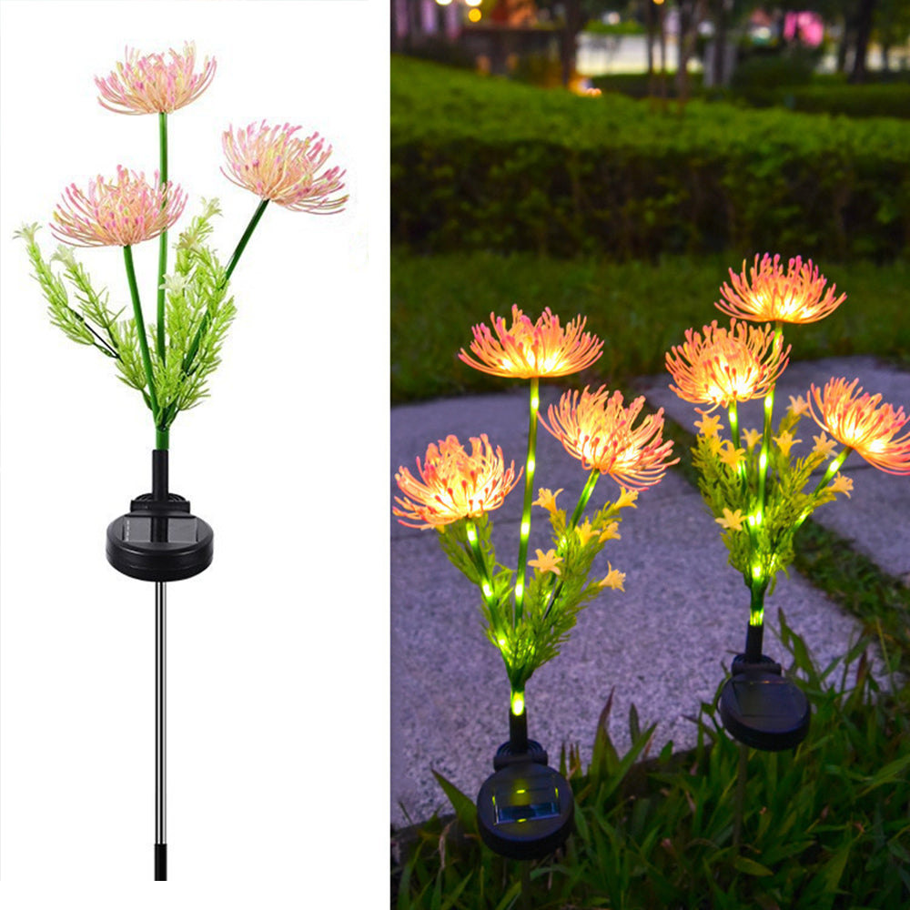 Газонний ліхтар на сонячній батареї 75см (1шт) Альбіція / Садовий світильник / Газонний світильник