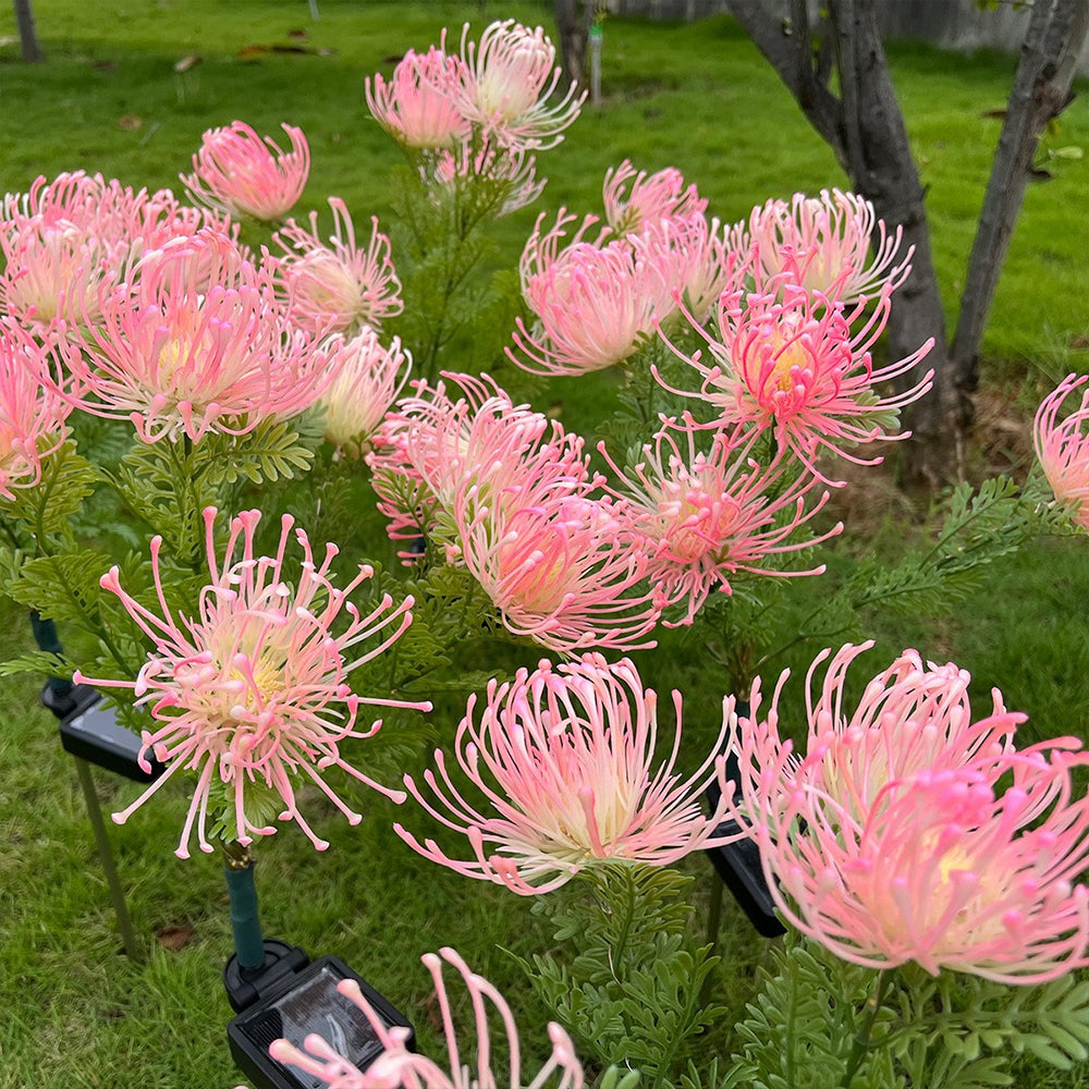 Газонний ліхтар на сонячній батареї 75см (1шт) Альбіція / Садовий світильник / Газонний світильник